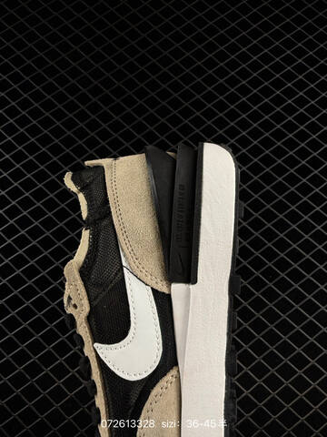 Nike Waffle One Beige Black White EU 36-45 Lifestyle - Unisex (BS-70072)