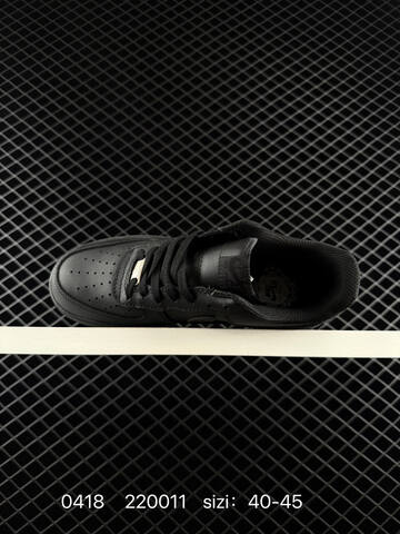 Nike Air Force 1 07 Low Triple Black 40-45 Lifestyle - Men's (BS-72021)