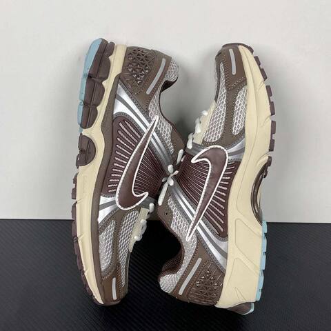 Nike Zoom Vomero 5 FD9920-022 Brown Silver Cream Light Blue Running (BS-87001)