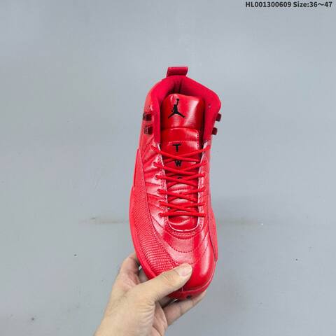 Jordan Air Jordan 12 Retro Gym Red 36 47 Basketball - Unisex (BS-65790)