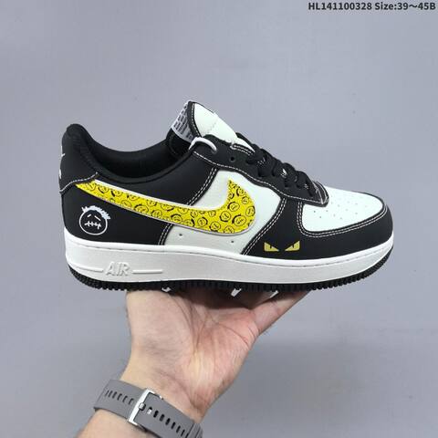 Nike Air Force 1 07 Off White Red Gold Black White Yellow EU 36 45 Sneaker EU 36-45 - Unisex BS-61075