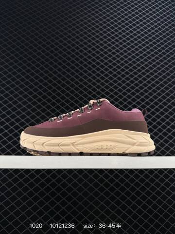HOKA ONE ONE Tor Summit Purple Brown Beige Dark Brown EU 36-45 Trail Shoe Trail Running Sneakers - Unisex (BS-86417)