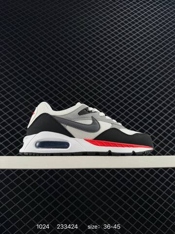 Nike Air Max Correlate White Gray Black Red 36-45 Running - Unisex (BS-74609)