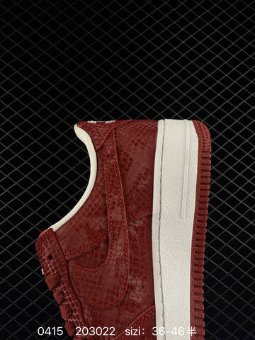 Nike Air Force 1 Low Kobe Mamba Team Red White EU 36-46 Lifestyle - Unisex (BS-72080)