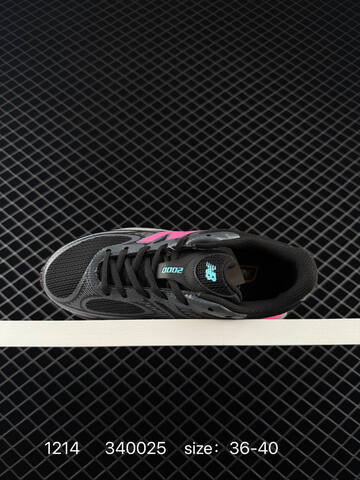New Balance 2000 Black Grey Pink Cyan Purple EU 36-40 Running Shoe - Unisex (BS-82486)