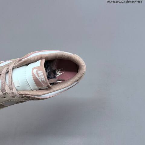 Nike SB Dunk Low Pro White Taupe Pink Cream EU 36-45 Skate Shoe - Unisex BS-61567
