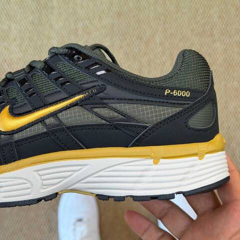 Nike P-6000 SE IB2986-003 Black Gold White EU 39 5-41 Running - Unisex (BS-87030)