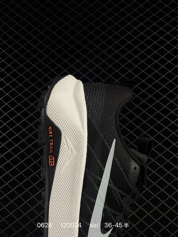 Nike ReactX Wildhorse 10 FV2337-100 Black White Grey Orange EU 36-45 Trail Shoe - Unisex (BS-70614)