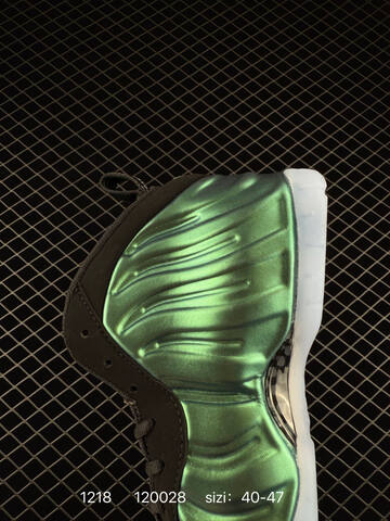 Nike Foamposite One 624041-701 Metallic Green Black EU 40-47 Basketball - Men's (BS-73618)