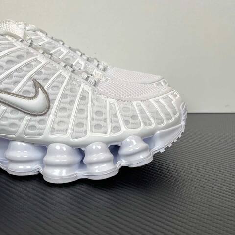 Nike Shox TL White Silver Running (BS-87033)