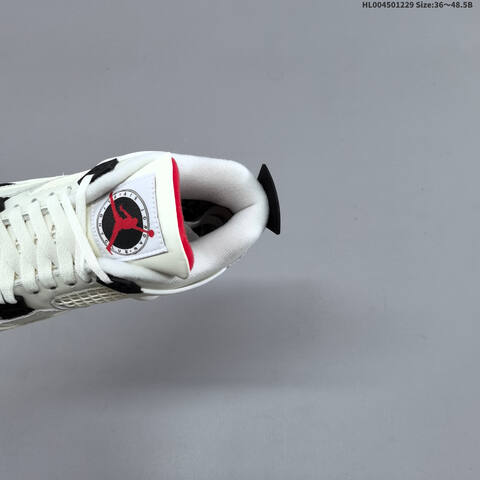 Jordan Air Jordan 4 Retro Flight Club Sail Black Red EU 36-48 5 Basketball - Unisex BS-67205