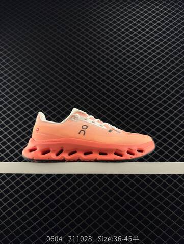 On Cloudsurfer White Beige Coral Black EU 36-45 Running Shoe Running Sneakers - Unisex (BS-85573)