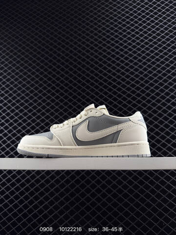 Jordan Air Jordan 1 Low Off White Grey EU 36-45 Sneaker - Unisex BS-80744