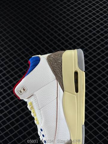 Jordan Air Jordan 3 Retro Seoul 2 0 White Brown Blue Red Cream EU 36-47 Basketball Shoe - Unisex BS-81275