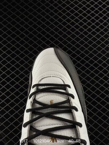 Jordan Air Jordan 12 Retro Black Red EU 40-48 Basketball Shoe - Men's (BS-80500)