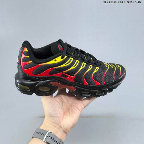 Nike Air Max Plus TN Black Red Yellow White Blue EU 40-46 Running Shoe - Men s BS-60356