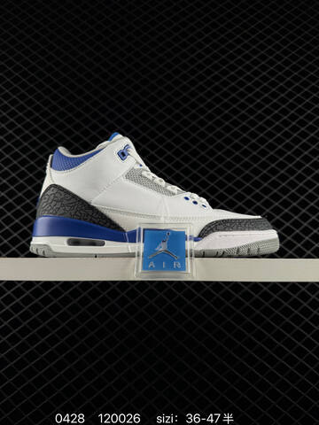 Jordan Air Jordan 3 RETRO OG SP White Sport Royal Lifestyle BS-79388