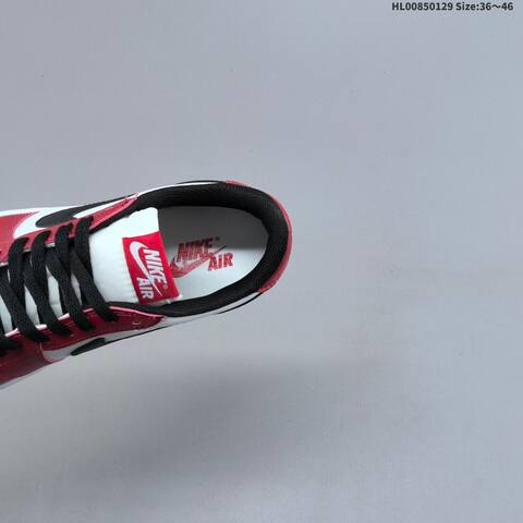 Air Jordan 1 Low OG Black Muslin Varsity Red Replica AIR JORDAN 1 Aj1 Lifestyle BS-66780