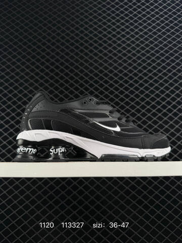 Nike Shox Ride 2 SP x Supreme Gray Black Red White EU 36-47 Lifestyle - Unisex (BS-74097)