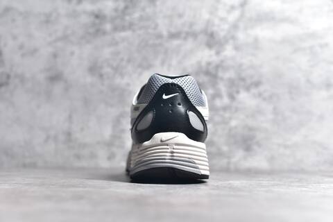 Nike P-6000 White Grey Black Light Blue Running Shoe (BS-59691)