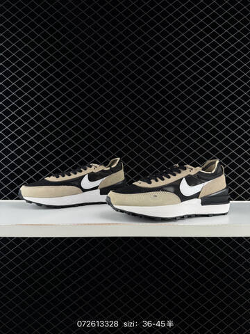 Nike Waffle One Beige Black White EU 36-45 Lifestyle - Unisex (BS-70072)