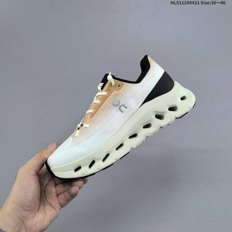 On Cloudtilt White Beige Burgundy EU 36-46 Running Shoe Running Sneakers - Unisex (BS-69590)