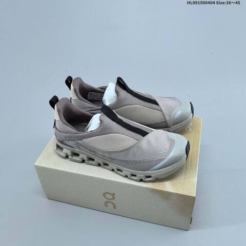 On Cloud X 4 Slip On Fog Grey And Black EU 36-45 Running Shoe Running Sneakers - Unisex BS-69640
