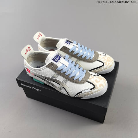 Onitsuka Tiger Mexico 66 Patou Beige Pink EU 36-40 Sneaker Casual Sneakers - Unisex (BS-69152)