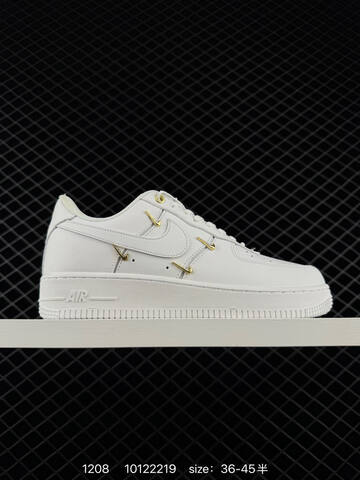 Nike Air Force 1 Low Multi-color Variants Shown White Gold Cream Grey Black Red EU 36-45 5 Lifestyle - Unisex (BS-73799)