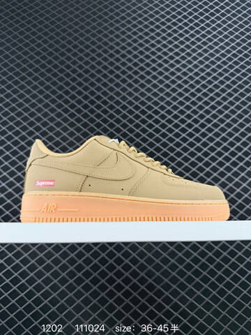 Nike Air Force 1 Low White Black Khaki Gum White Red Black White EU 36-45 Lifestyle - Unisex (BS-73882)