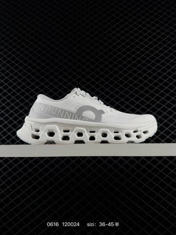 On Running Cloudmonster 2 White Light Gray Pale Yellow EU 36-45 Running Shoe Running Sneakers - Unisex (BS-85159)
