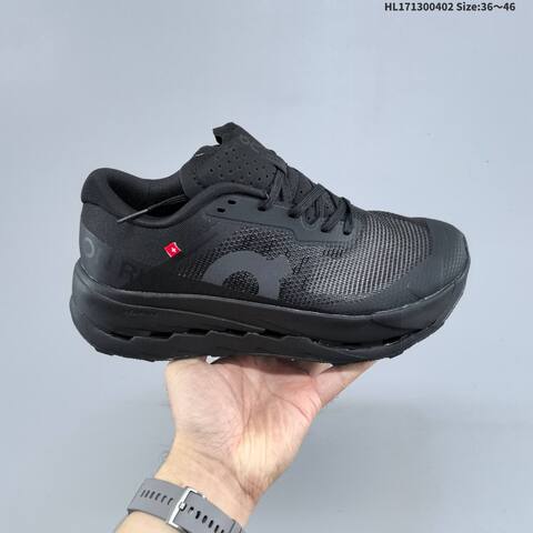 On Cloudultra 3 Black White Red EU 36-46 Trail Shoe Trail Running Sneakers - Unisex BS-69645