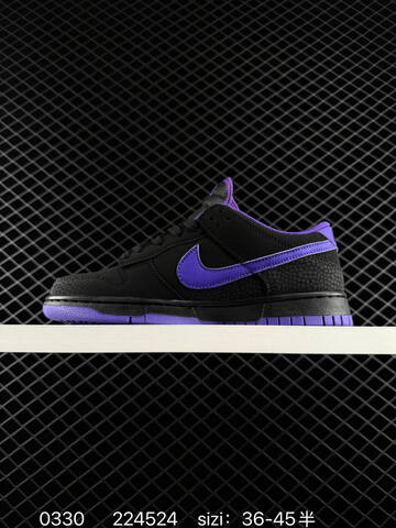 Nike SB Dunk Low Black Purple EU 36-45 Skate Unisex BS-72367