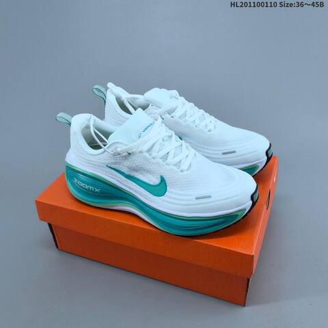 Nike Vomero Plus ReactX Air Zoom ZoomX Black White Teal EU 36-45 Running Shoe - Unisex BS-62099