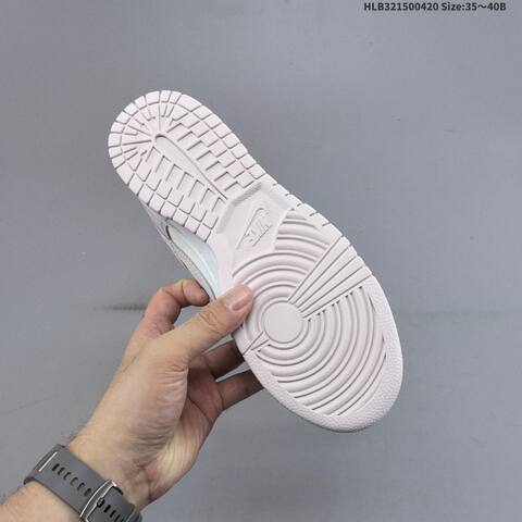 Nike Dunk Low Light Pink White 35-40 Casual - Unisex (BS-66114)