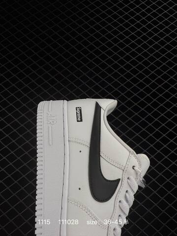 Nike Air Force 1 07 CU9225-102 White Black EU 36-45 Lifestyle - Unisex (BS-74192)