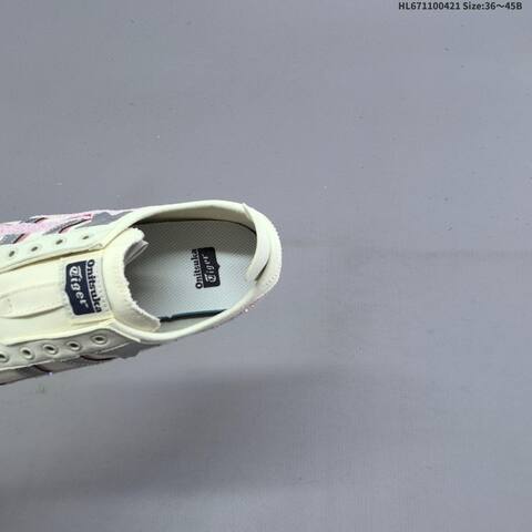 Onitsuka Tiger Mexico 66 Paraty Slip On Cream Pink Silver Navy EU 36-45 Sneaker Casual Sneakers - Unisex (BS-68883)