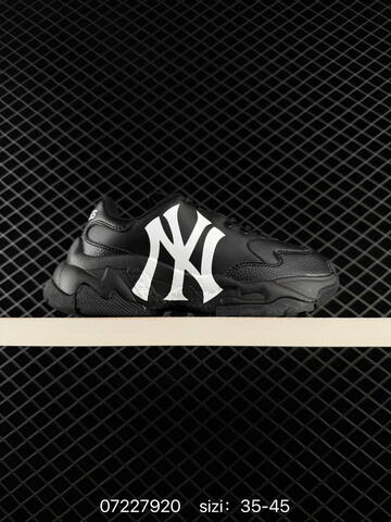 MLB LA Big Ball Chunky White Navy Blue Grey EU 35-45 Sneaker Casual Sneakers - Unisex