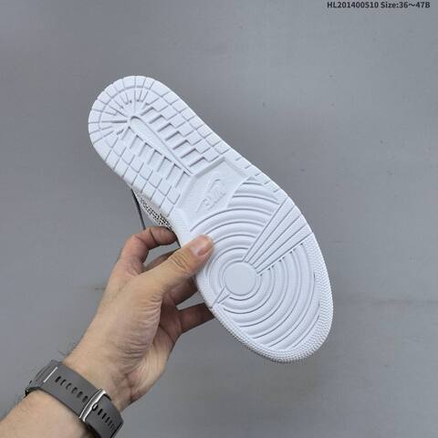 Nike Air Jordan 1 Retro High OG x Off-White UNC White Light Blue Grey 36 47B Basketball - Women's (BS-66005)