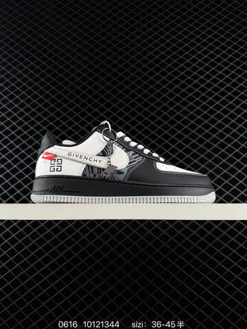 Nike Air Force 1 Low Black White EU 36-45 Sneaker Unisex BS-70756