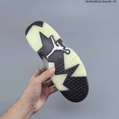 Jordan Air Jordan 6 Retro Grey Black Light Blue 40 47 Basketball - Men's (BS-67011)