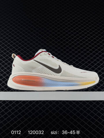 Nike Vomero 18 White Orange Blue Red EU 36-45 Running - Unisex (BS-73180)
