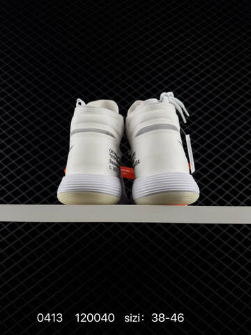 Nike React Hyperdunk Flyknit Off-White Virgil The Ten FK (BS-72144)