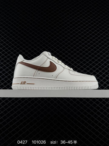 Nike Air Force 1 07 White Black 36-45 Casual - Unisex (BS-71825)