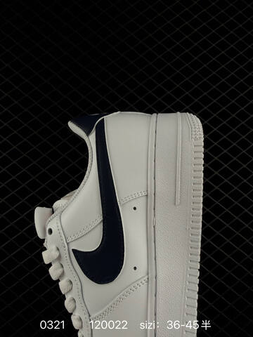 Nike Air Force 1 07 White Navy EU 36-45 5 Lifestyle - Unisex (BS-72553)