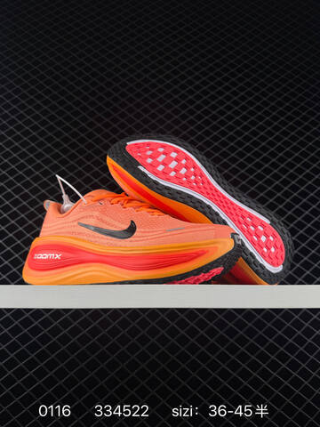 Nike Vomero Plus White Black And Orange Pink Black EU 36-45 5 Running - Unisex (BS-73119)