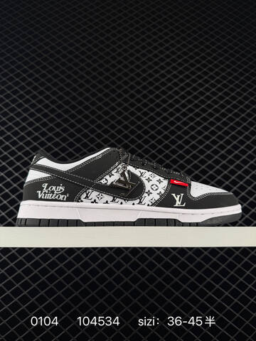 Nike SB Dunk Low Black White EU 36-45 Skate - Unisex (BS-73330)
