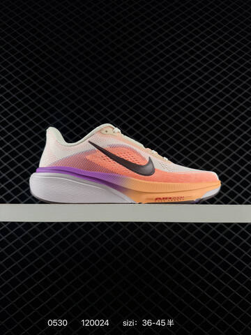 Nike Pegasus 42 Zoom White Silver Black Orange Purple Blue EU 36-45 Running - Unisex (BS-71094)