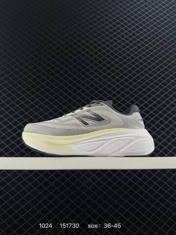 New Balance Fresh Foam More MMOR68C Black Grey White EU 36-45 Running Shoe - Unisex (BS-82681)