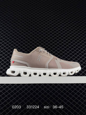 On Cloud 5 Light Grey White EU 36-45 Running Shoe Running Sneakers - Unisex (BS-85404)